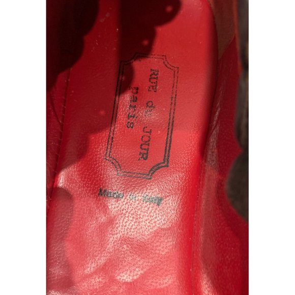 Rue Du Jour Italy Suede Ballet Flats Shoes Womens Size 9.5 - Picture 4 of 5